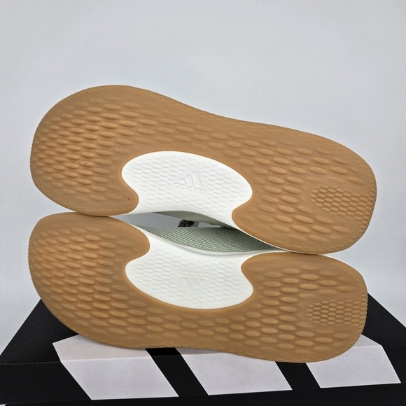 New adidas Cloudfoam Pure 'Linen Green Gum' Women's Running Shoes Size 7 - Picture 7 of 8